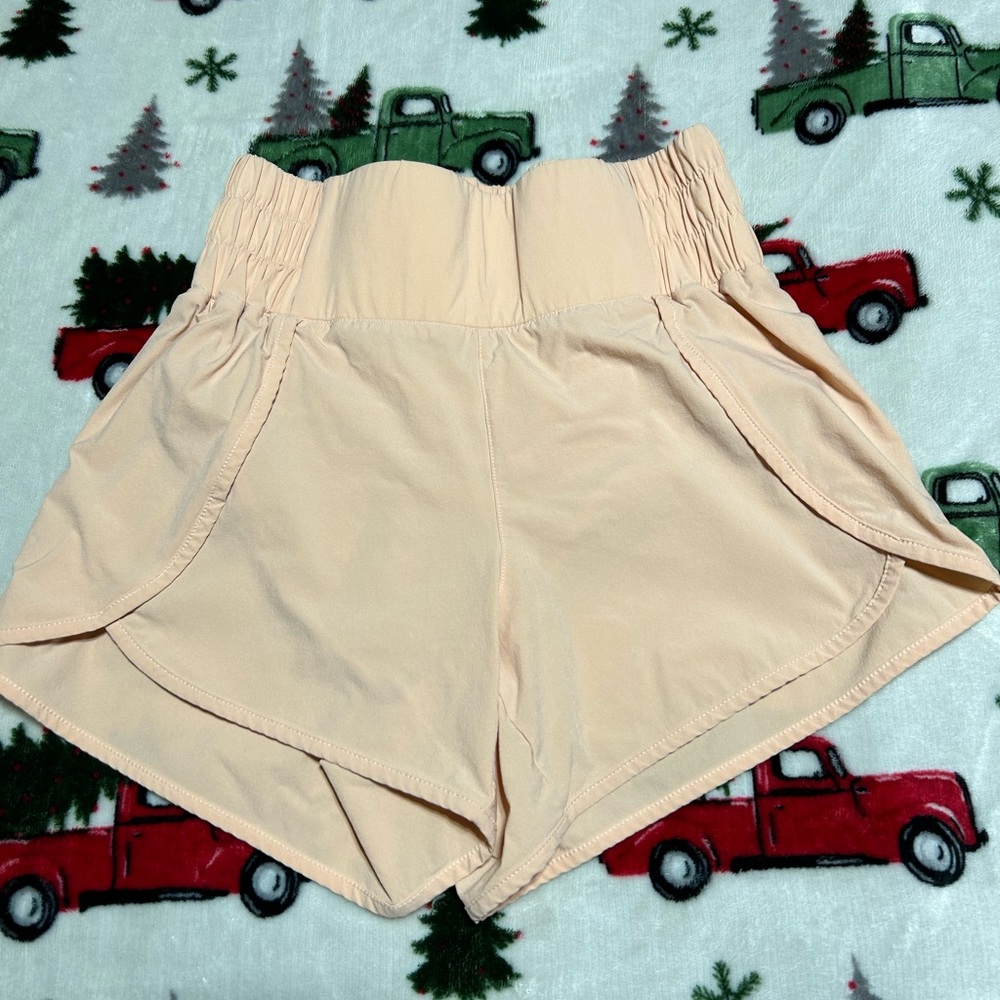 High-Waisted Athletic Shorts